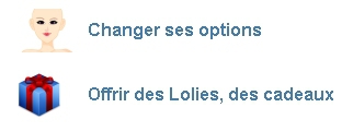 Changez les yeux de votre Girlizz et offrez des Lolies !