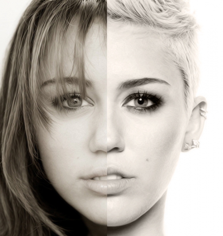 L'ancienne Miley Cyrus Vs La Nouvelle Miley Cyrus  - photo 2