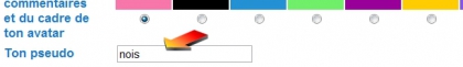 Changement du.. PSEUDO !