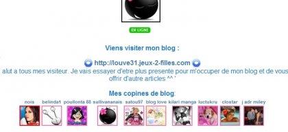 Des petites nouveaut�s...