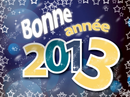 Bonne année 2013 !!!