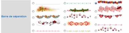 Barre de s�paration de vos blogs...