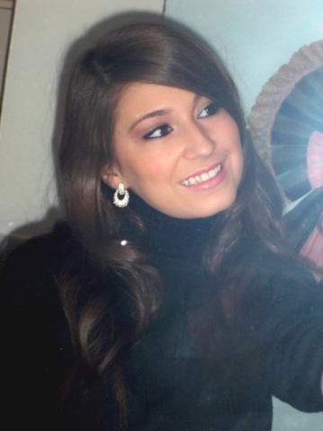 Me avec les cheveux boucl�es