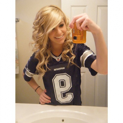 Moi en maillot de foot ! ^^