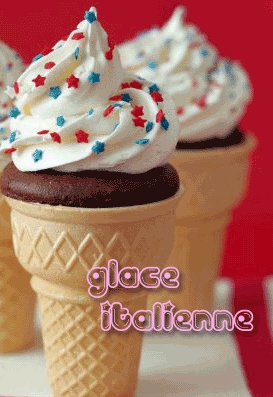 qui aime les glace � l'italienne ses trop bon