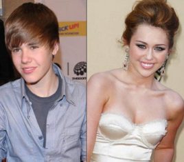 Justin et miley y'arait t'il kelkes choses entre eux??