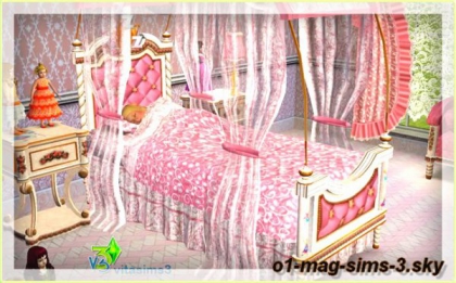 le lit de ma petitye