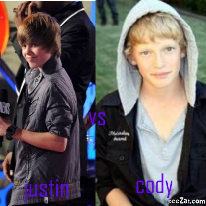 Cody Simpson VS Justin bieber!