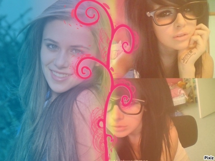 moi Caitlin Beadles et moi katy rock 
