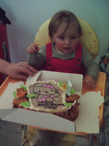 Ma F�e  a ses 1 ans