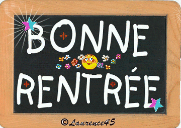 La rentr�e Scolaire 8/9/2013