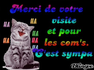 merci de votre visite et merci beaucoup 