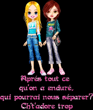 pour ines ma meilleure amie , elle nest pas sur le site