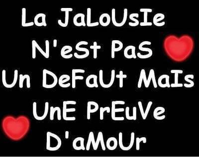 la jalousie