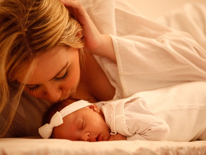 ca y est ma petite fille est nee