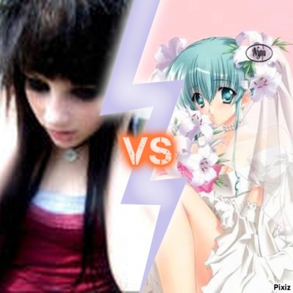 vs moi et une manga lol