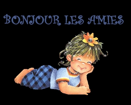 bonjour les amis