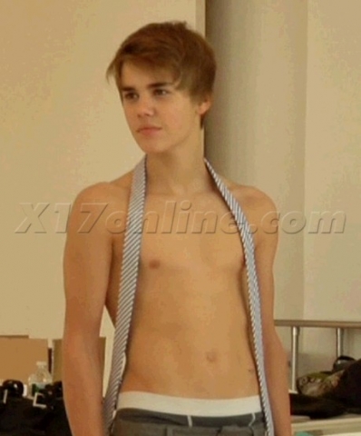 Les Photos De Justin Bieber Torse Nu !