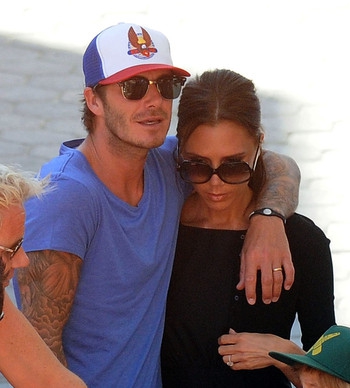 David et Victoria Beckham : 3 gar�ons et 1 fille !
