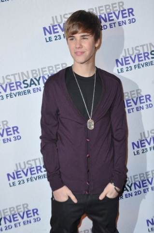 Justin Bieber prend le melon