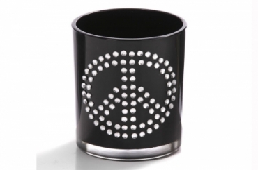 verre de peace and love 