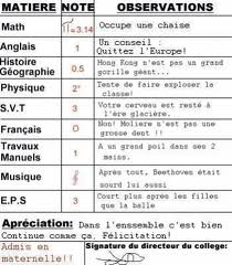 a chaque trimstre je meur *___*