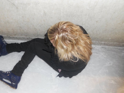 mwa ki boude a la patinoir