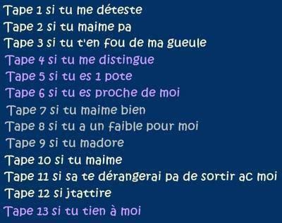 quuestion de gout ou de degout