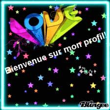 bienvunue sur mon profil