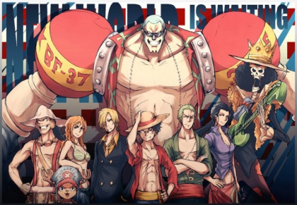 L4EQUIPAGE DE LUFY DE ONE PIECE