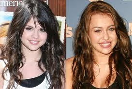 miley et Selena 