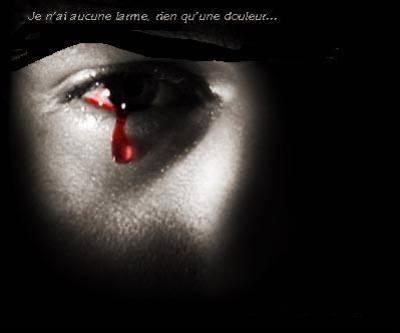 je ne pleure pas je souffre 