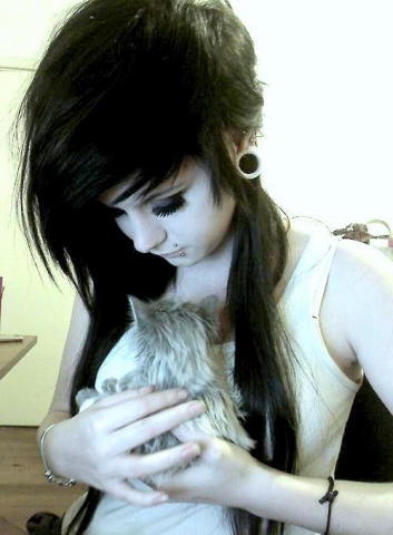 me and my cat...CARLITTA....