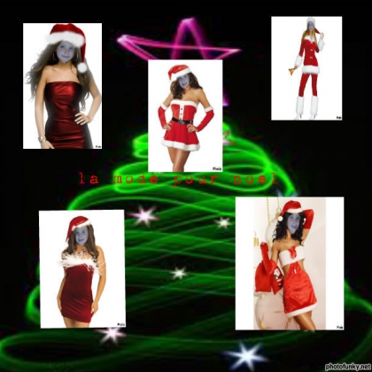 la mode pour fille de noel