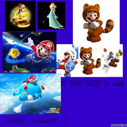 mario galaxy 2 et mario 3d land 