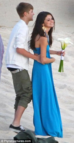 Justin et Selena sont en vacances en Mexique