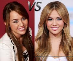 miley cyrus blon ou brune 
