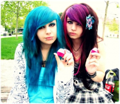 its me verena ans my friend