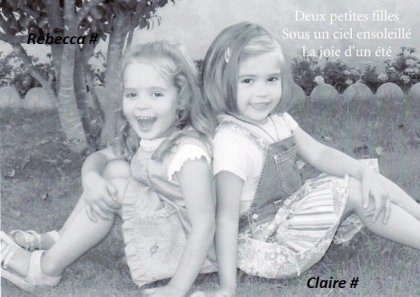 Claire & Rebecca ; deux amies insparables ♥