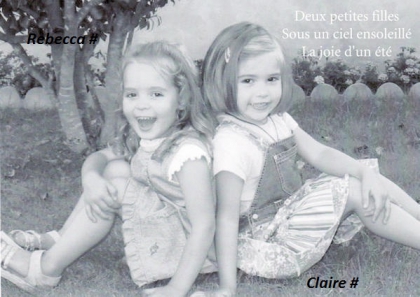 Claire & Rebecca ; deux amies ins�parables ♥