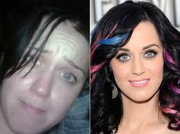 KATY PERRY sans mquillage.
