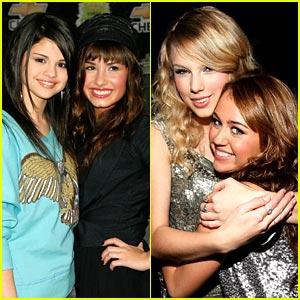 myley et taylor demis lovato et selena gomez