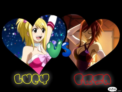Lucy Heartfilia VS Erza Scarlett