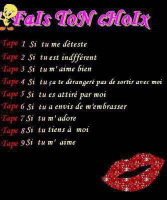 tu pense quoi de moi?