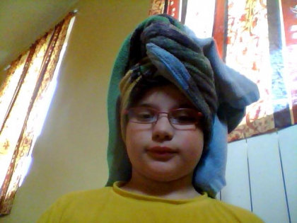                                   je sors de la douche