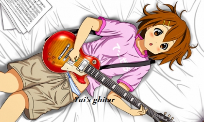 Yui's guitar 