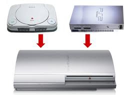 le playstation 2 playstation1 et playstation 3