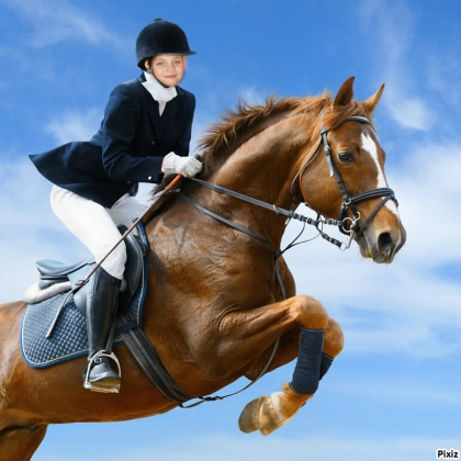 Moi en Cavali�re :)