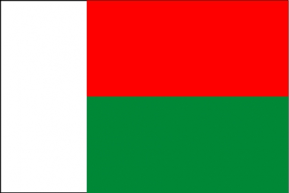 le drapeau de Madagascar