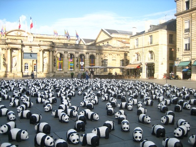 Des panda a Bordeaux